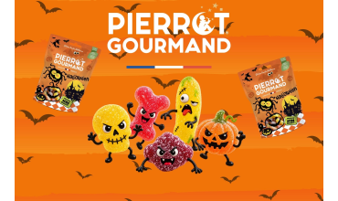 Pierrot Gourmand : la confiserie 100 % française du groupe Andros s'invite pour Halloween